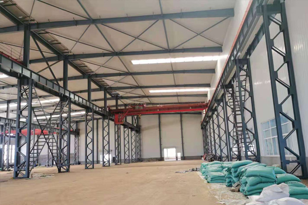 裝配式鋼結(jié)構空間框架工廠車間倉庫棚樓